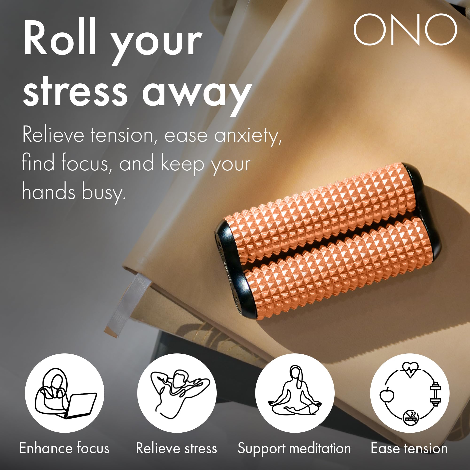 Amazon.co.jp: ONO Roller - ハンドヘルドフィジェットトイ 大人用